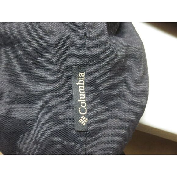 Men's Columbia 90's Jacket Blue‎ Black 1/2 Zip CONVERT Size XL Nylon VTG Coat - Picture 7 of 11